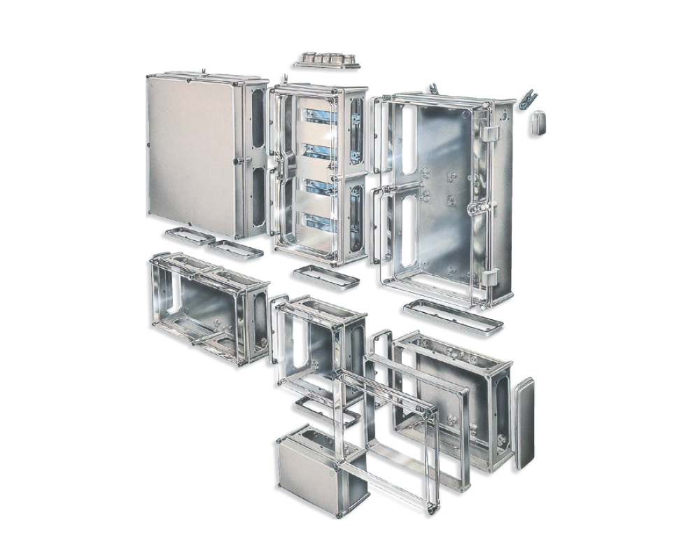 Cassette in poliestere/fibra di vetro